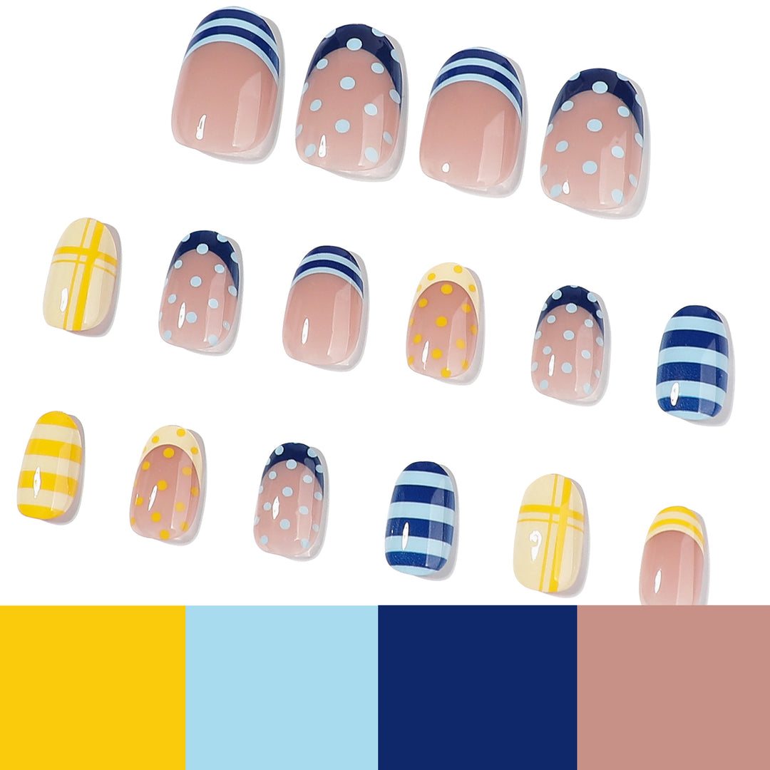 Creative Nail Art in Elegant Pattern Stornfield