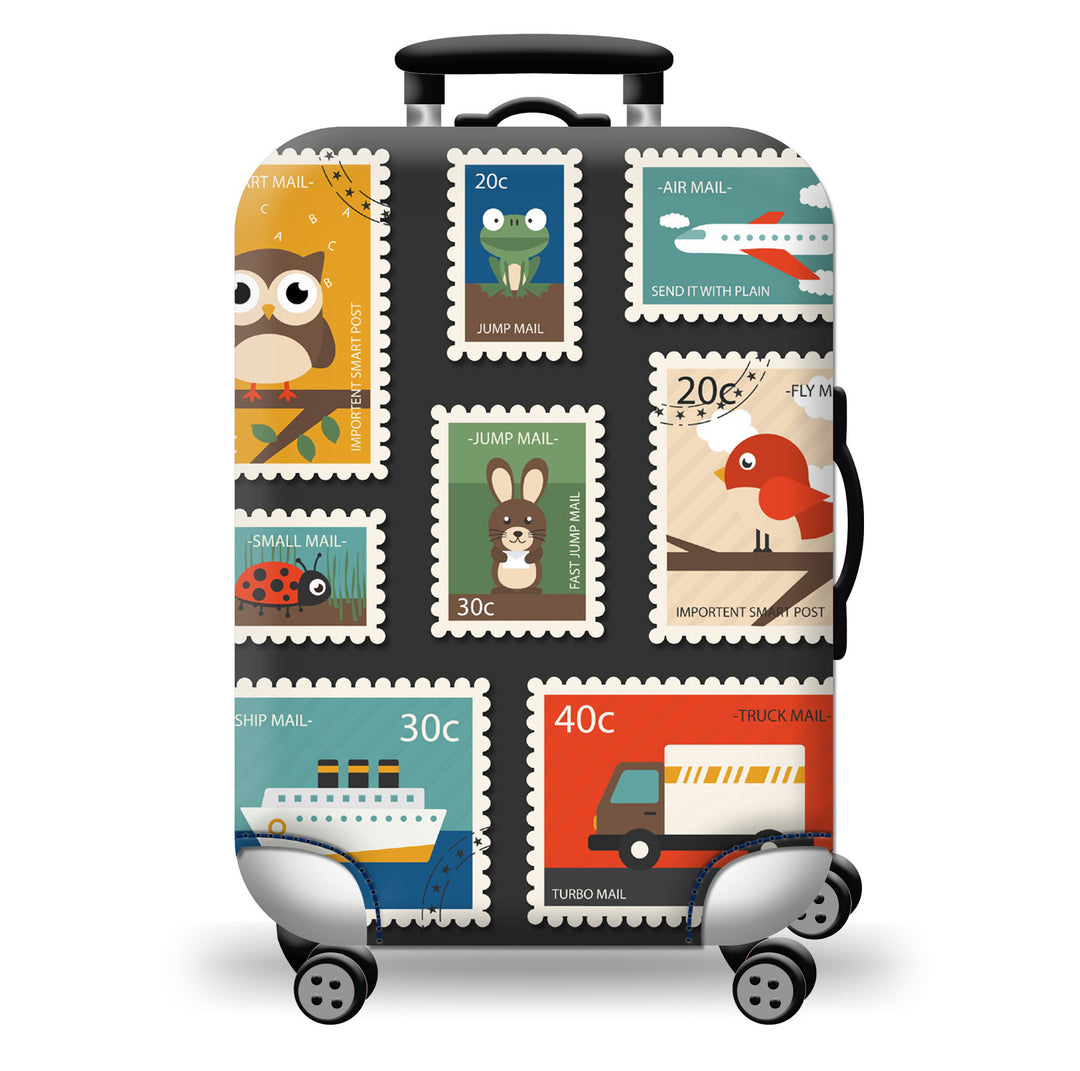 Hard Shell Luggage with Earth Design Stornfield
