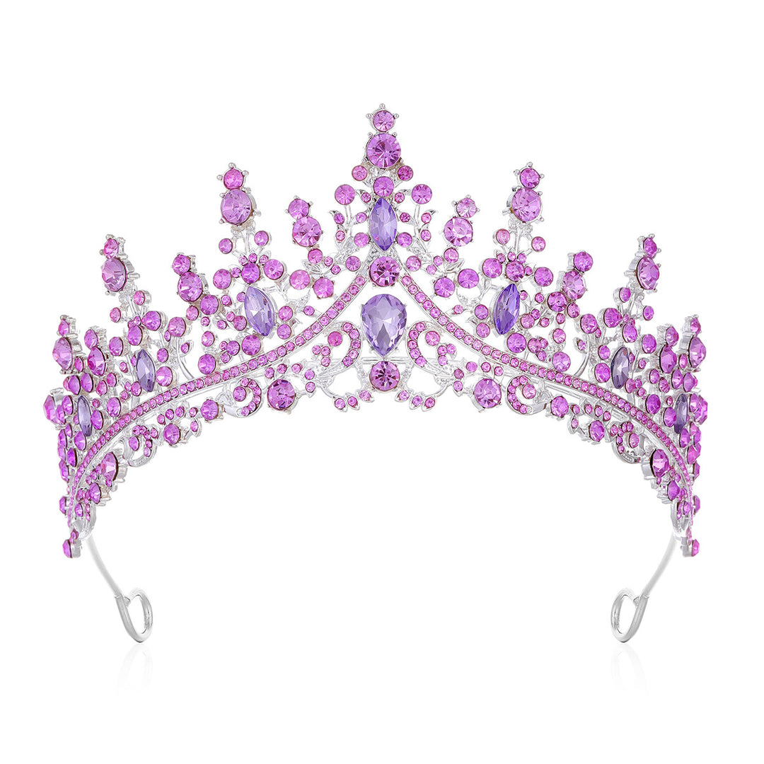 Ladies Rhinestone Tiara with Sparkling Gemstones Stornfield