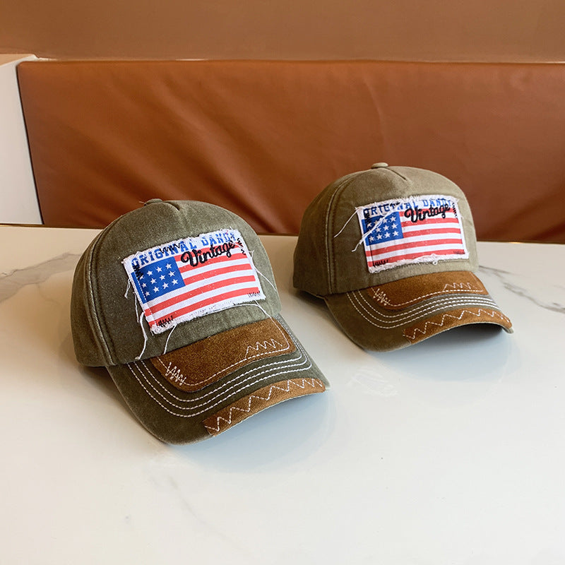 Women's Vintage-Inspired Distressed Baseball Cap Stornfield