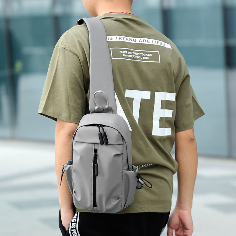 Sleek Water-Resistant Minimalist Sling Bag Stornfield