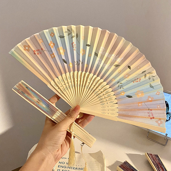 Hand fan made of high-quality natural material Stornfield