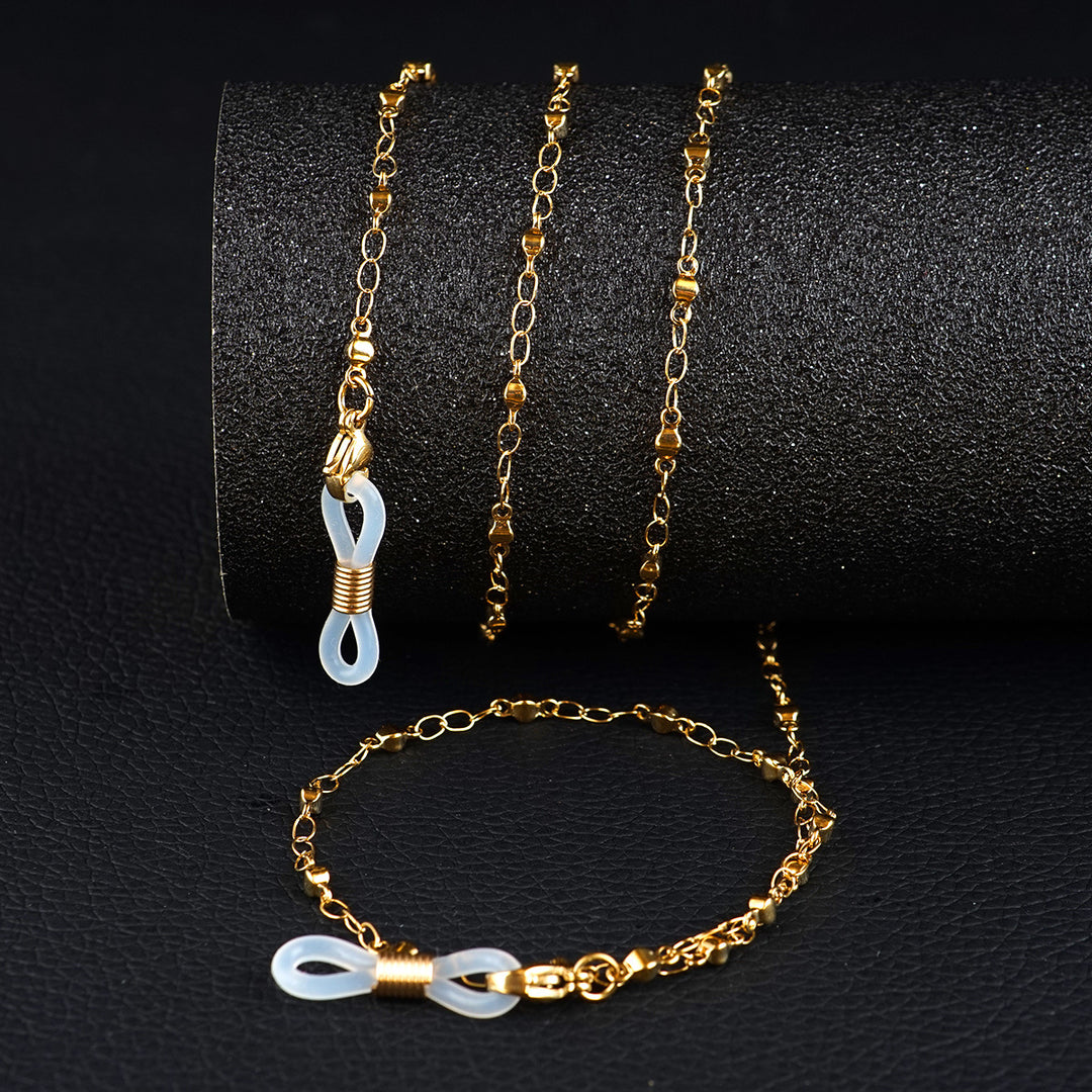 Premium Metallic Eyewear Chain Stornfield