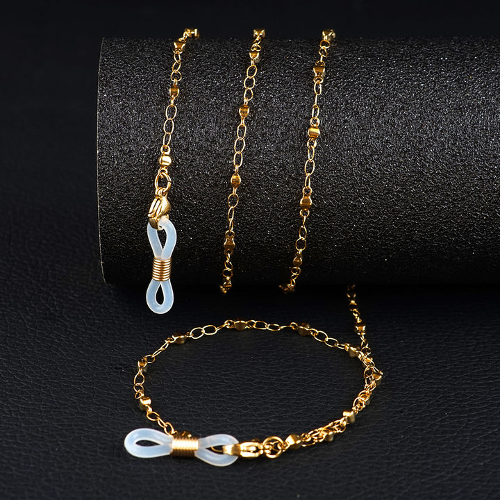 Premium Metallic Eyewear Chain Stornfield