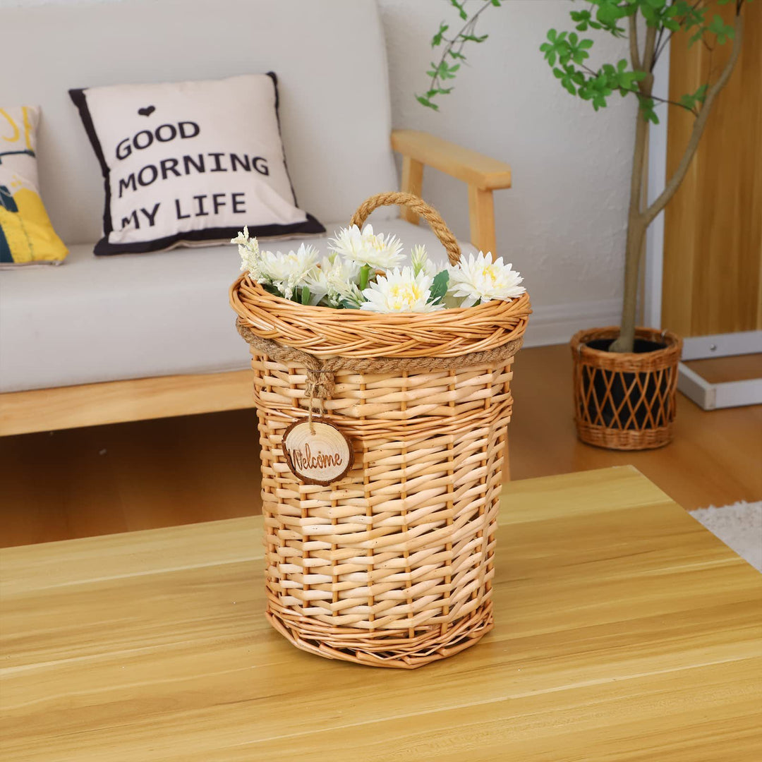 Woven Hanging Flower Basket Stornfield