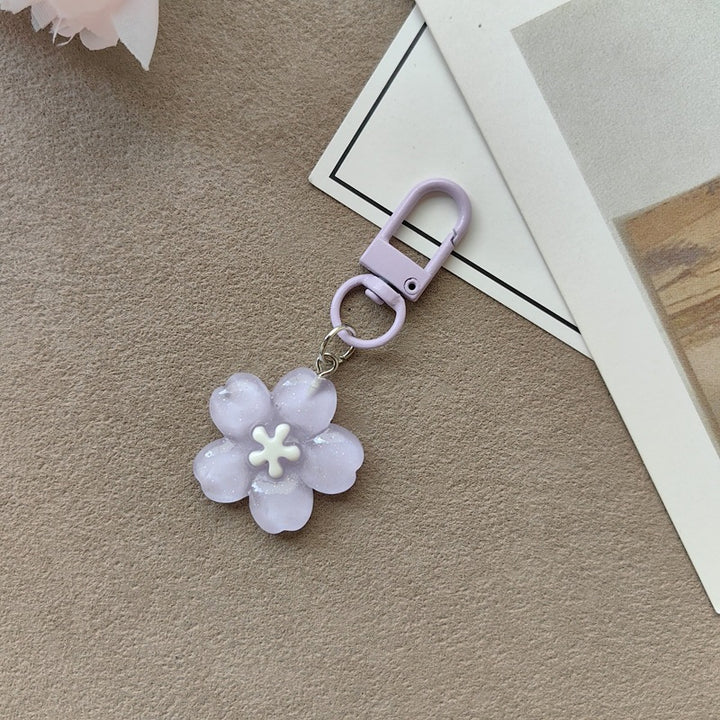 Key ring with flower motif Stornfield