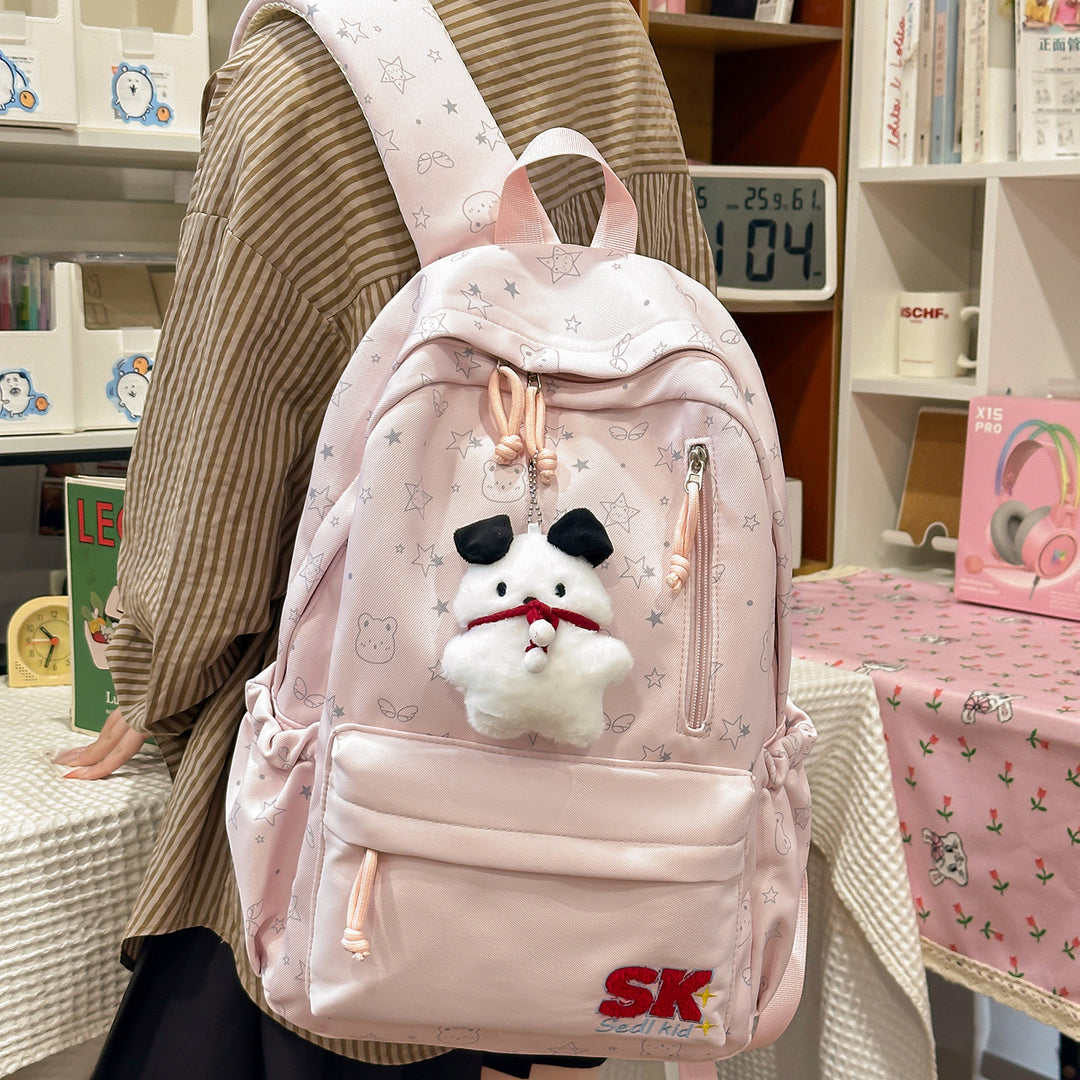 Illustrated Character-Themed Backpack Stornfield
