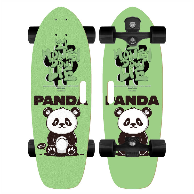 Skateboard with Custom Cartoon Design Stornfield