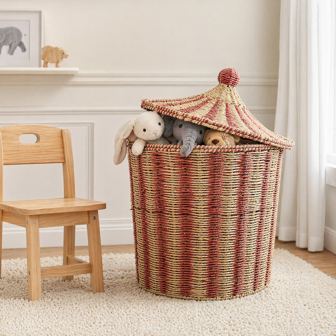 Decorative and practical storage basket Stornfield