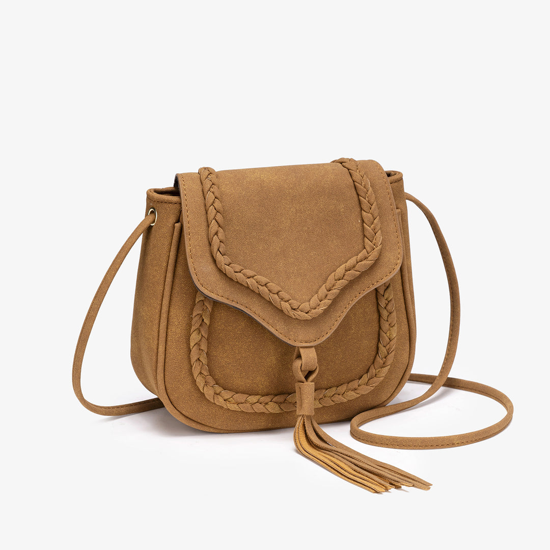 Stylish Suede Crossbody