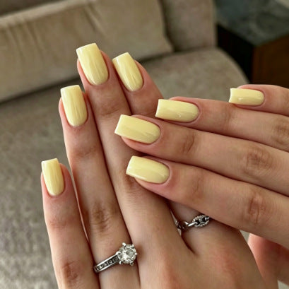 Elegant Square Tip Press-On Nail Set Stornfield