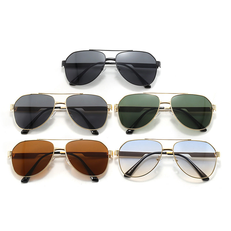 Ladies elegant aviator sunglasses with sturdy metal frame and UV protection Stornfield