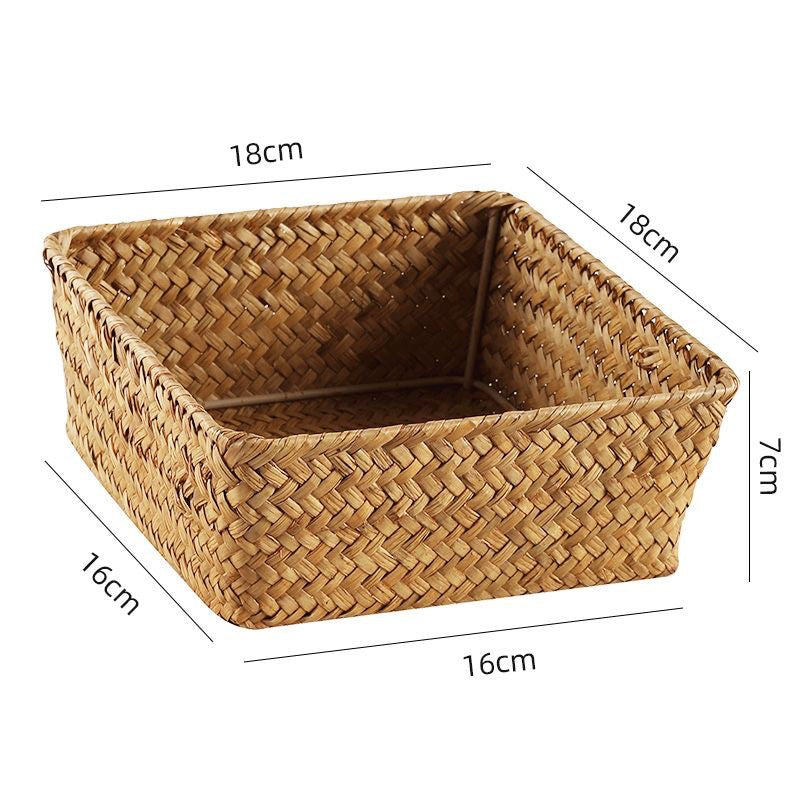 Natural Woven Storage Basket Stornfield