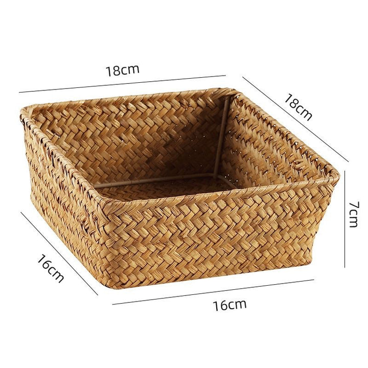 Natural Woven Storage Basket Stornfield