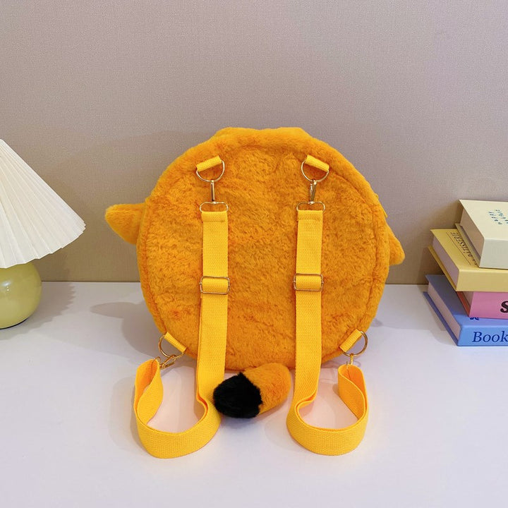 Plush backpack with cute animal face Stornfield