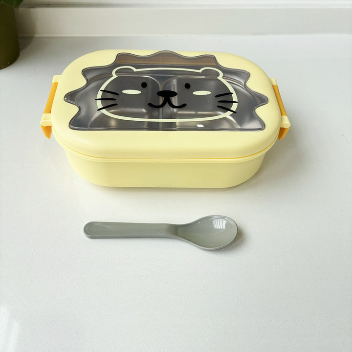 Playful Animal-Themed Lunch Bento Box