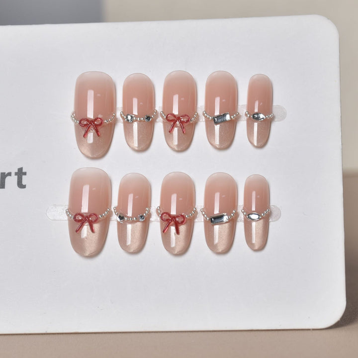 Premium Ocean-Inspired Press-On Nail Extensions Stornfield