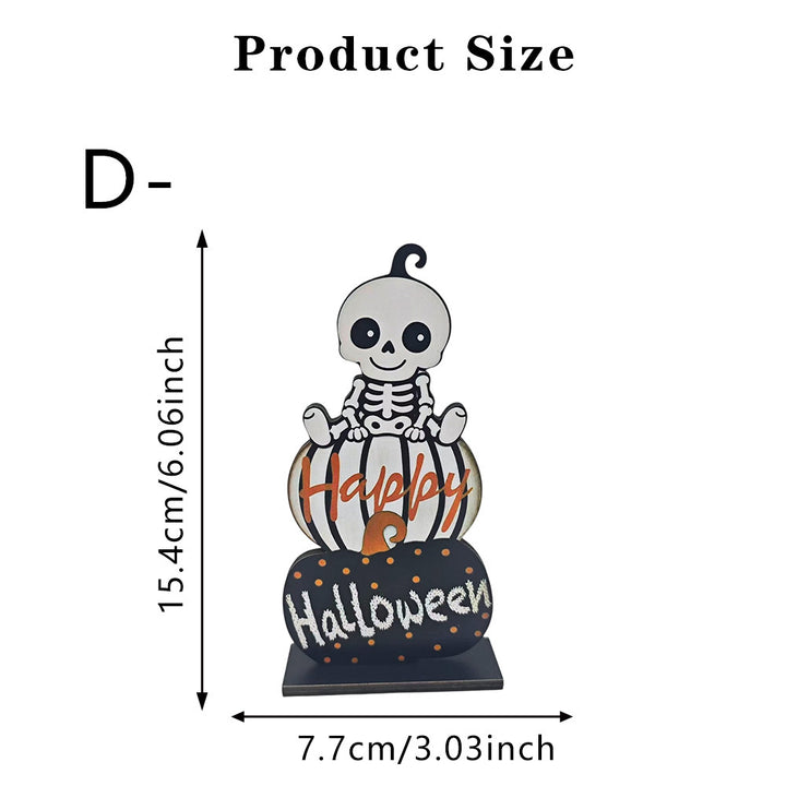 Halloween decoration figure with stacked pumpkins Stornfield