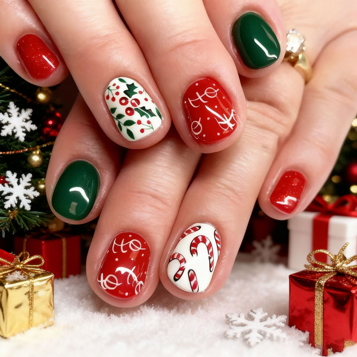 Festive Holiday Nail Art Set Stornfield 1789914870