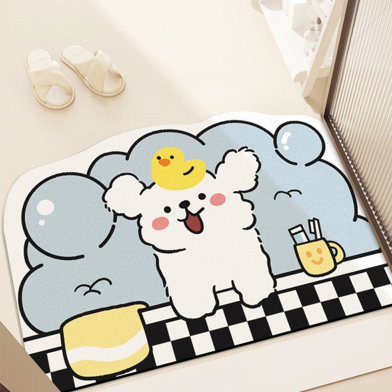 Cartoon Bath Mat Stornfield