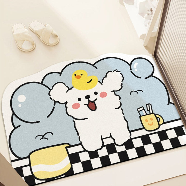 Cartoon Bath Mat Stornfield
