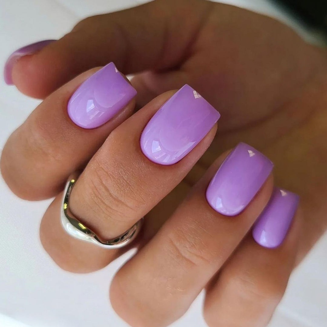 Glossy Gel Nail Art Extensions Stornfield