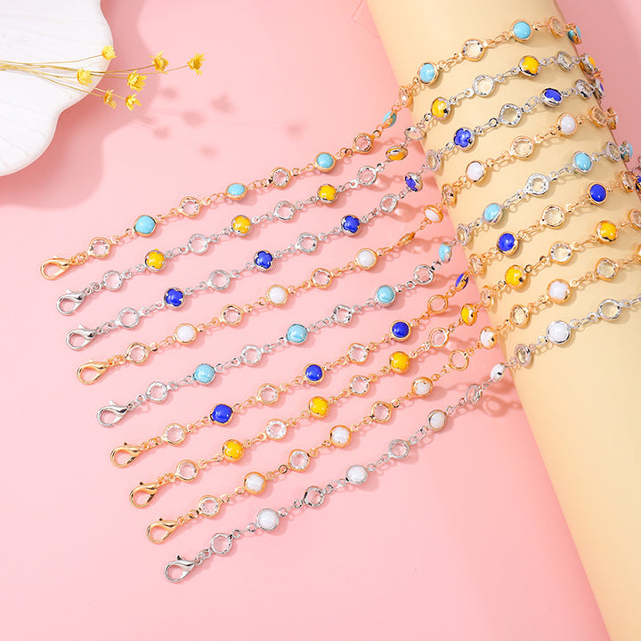 Decorative Gemstone Anklet Stornfield
