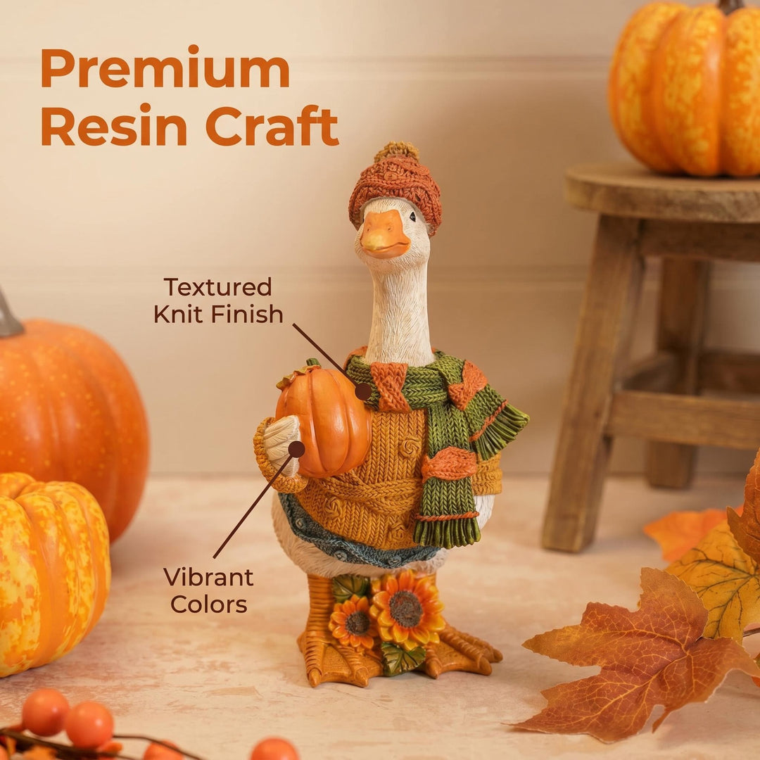 Decorative figurine of a sunflower goose Stornfield