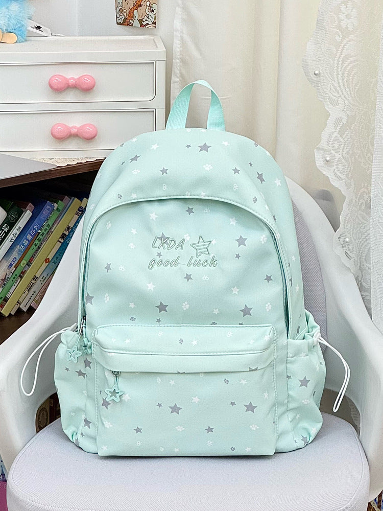 Star Patterned School Backpack Stornfield