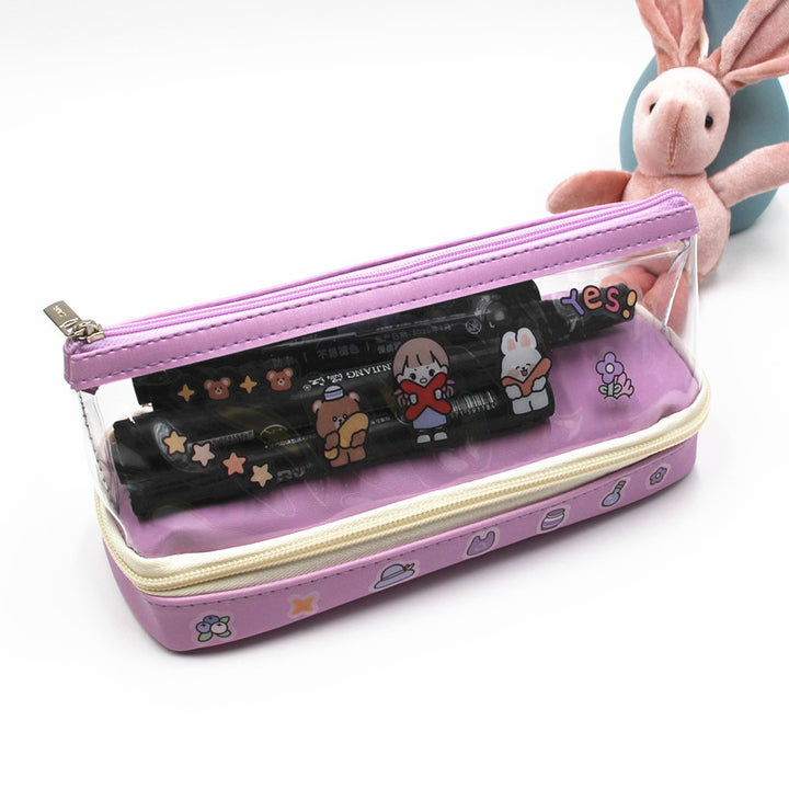 Fun Cartoon-Themed Zippered Pencil Case Stornfield