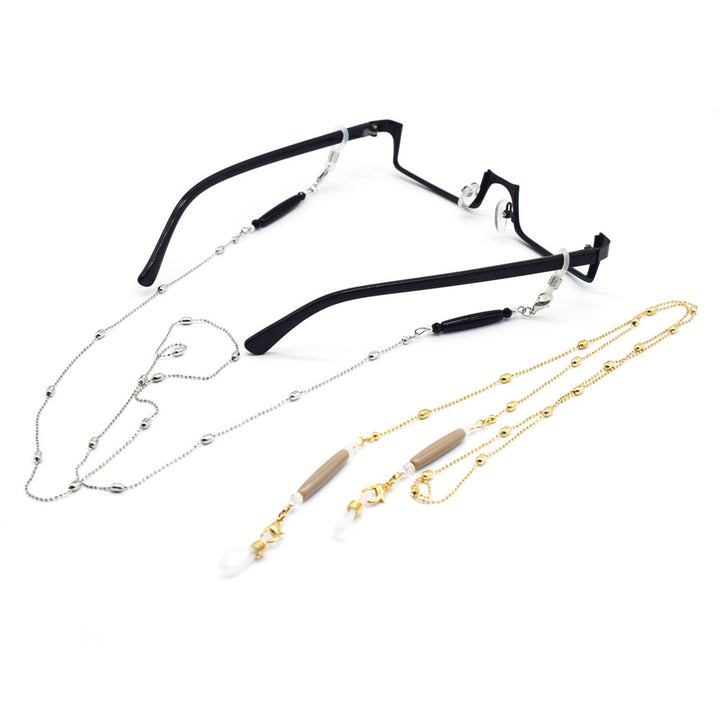 Minimalist Beaded Eyewear Chain Stornfield