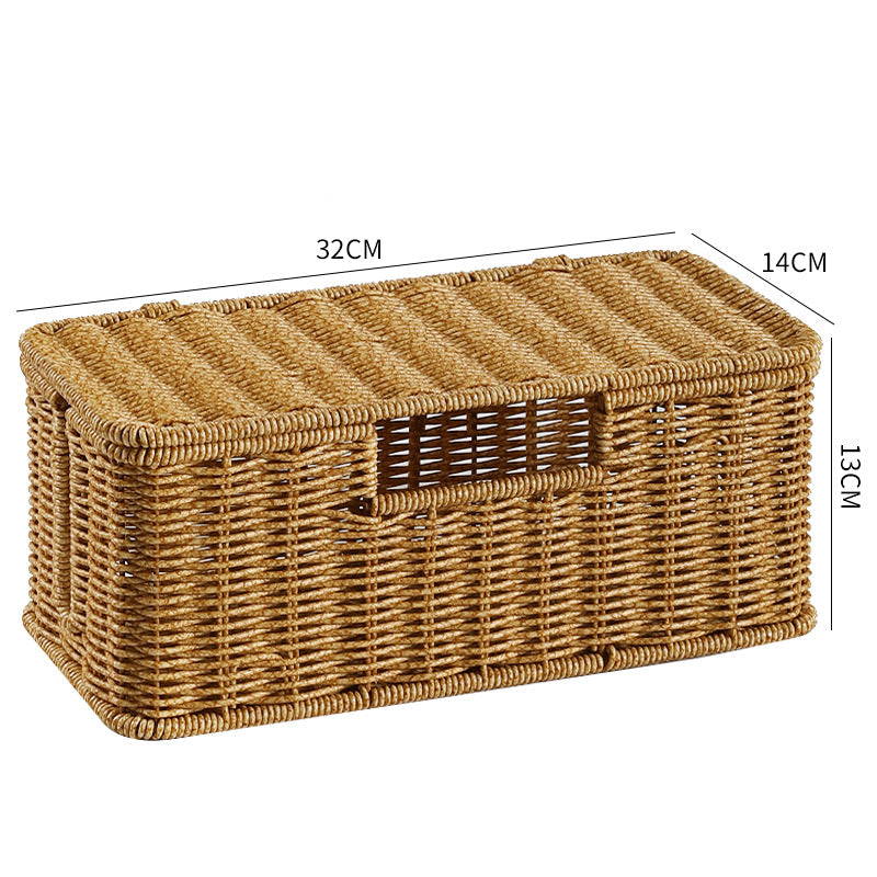 Handwoven Rectangular Storage Box Stornfield