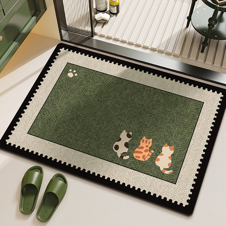Pet-Themed Eco-Friendly Area Rug Stornfield