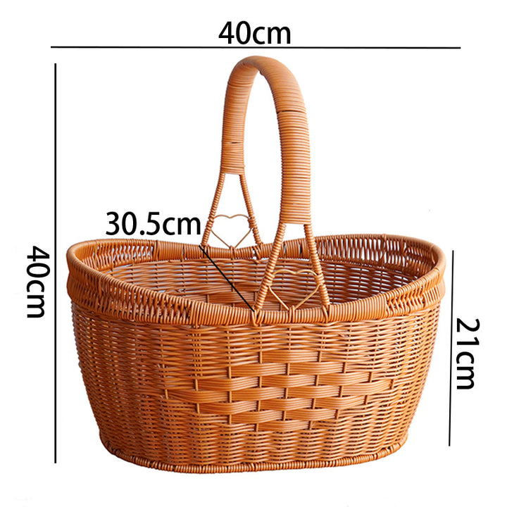 Eco-Friendly Woven Shopping Basket Stornfield