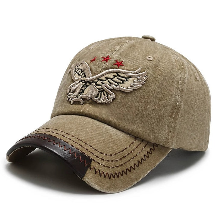 Men's Distressed Embroidered Baseball Cap Stornfield