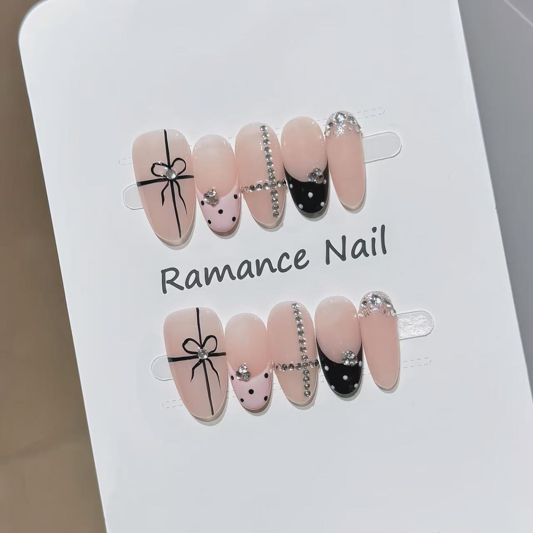 Decorative Press-On Nails Stornfield