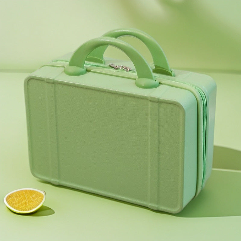 compact hard-shell cosmetic and travel vanity case with dual top handles Stornfield
