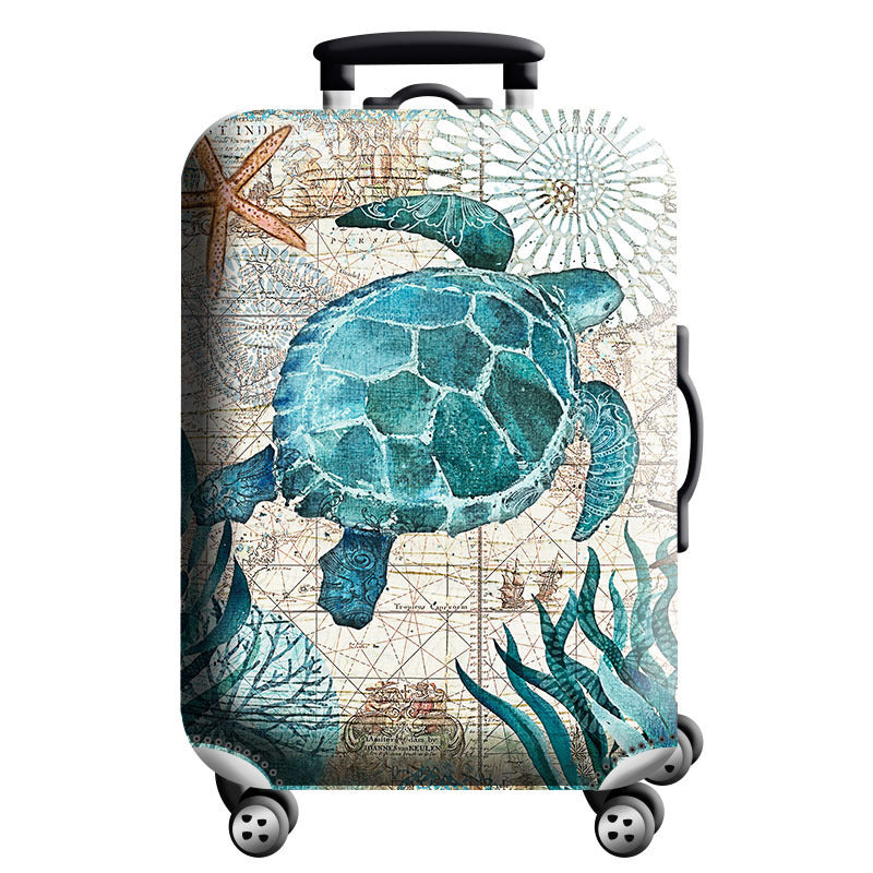Unisex hard-shell suitcase with modern geometric design Stornfield