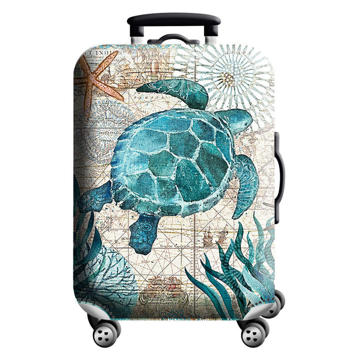 Unisex hard-shell suitcase with modern geometric design Stornfield