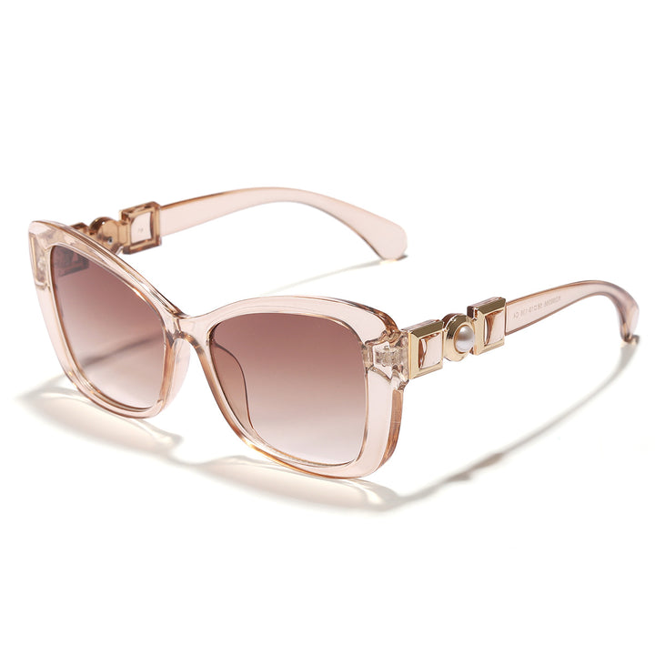 Women Cat-Eye Sunglasses with Elegant Metal Decoration Stornfield