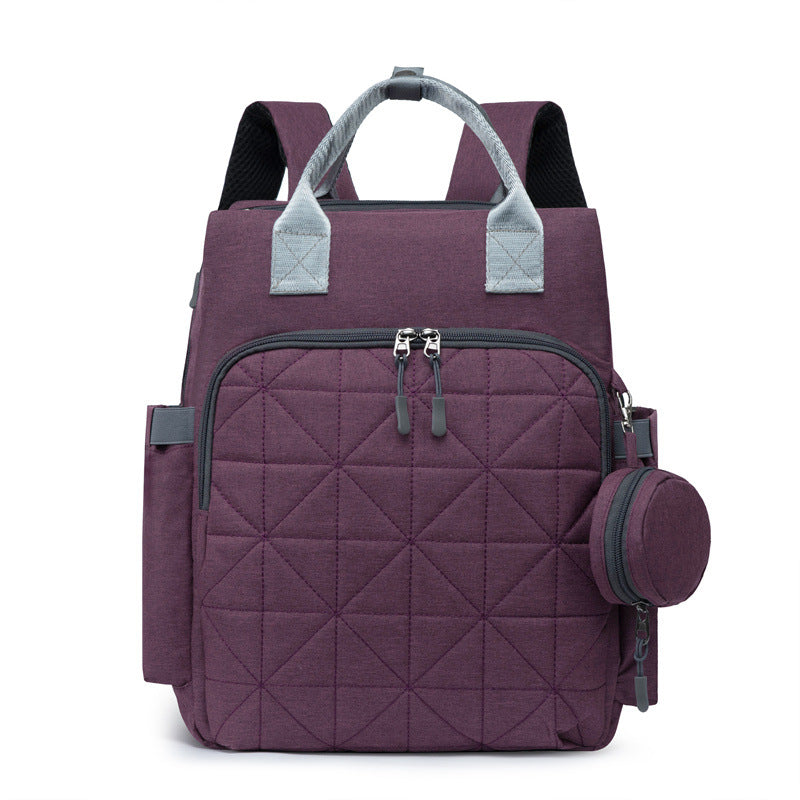 Multi-Pocket Quilted Backpack Stornfield