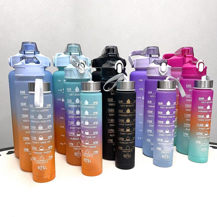 Unisex Motivating Water Bottle with Time Markings Stornfield