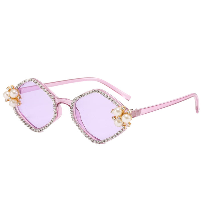 Women's extravagant sunglasses with glamorous pearl details Stornfield