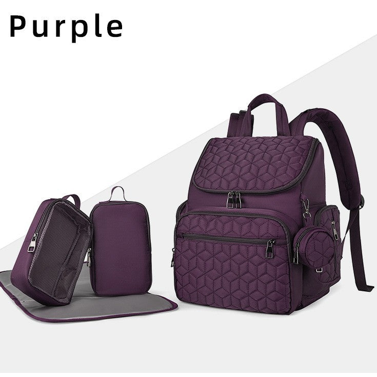Quilted Multi-Compartment Backpack Stornfield