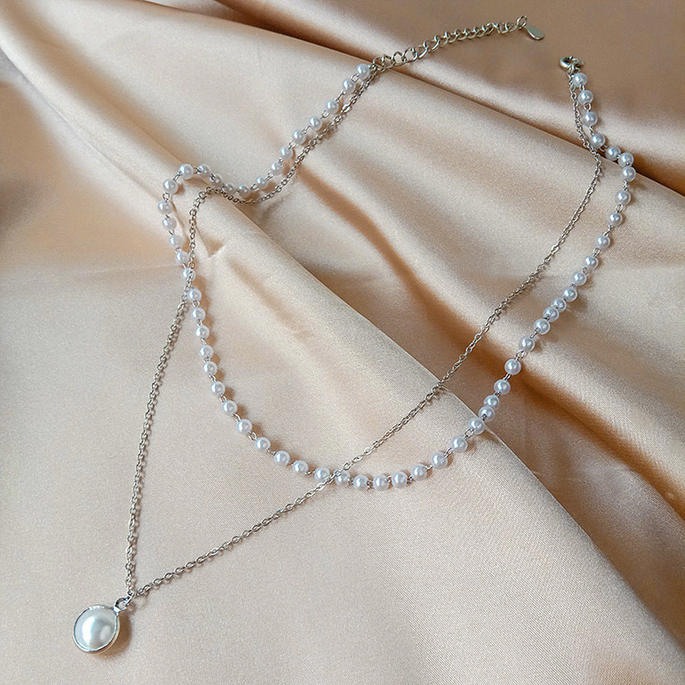 Elegant Layered Pearl Necklace Stornfield