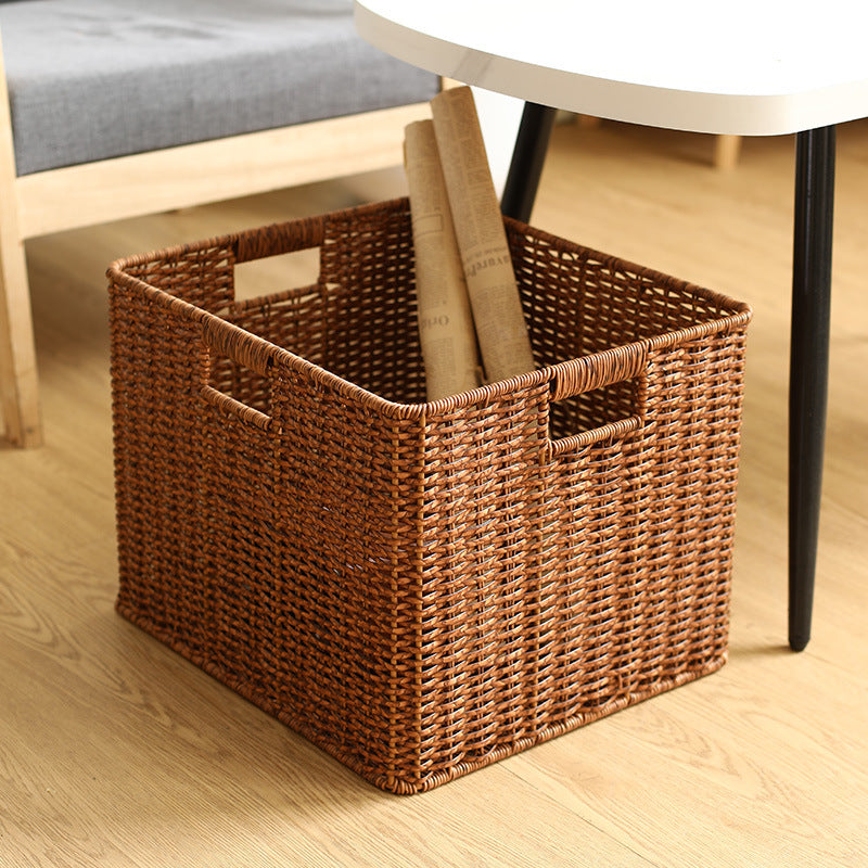Natural Woven Storage Bin Stornfield