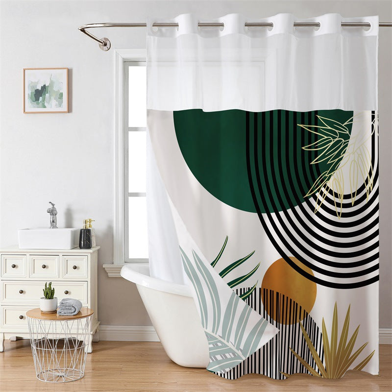 Luxury Marble Design Shower Curtain Stornfield