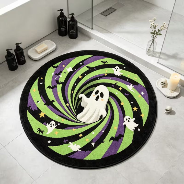 Halloween-Themed Decorative Area Rug