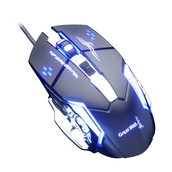 High-Precision Wired Gaming Mouse with Adjustable DPI Stornfield