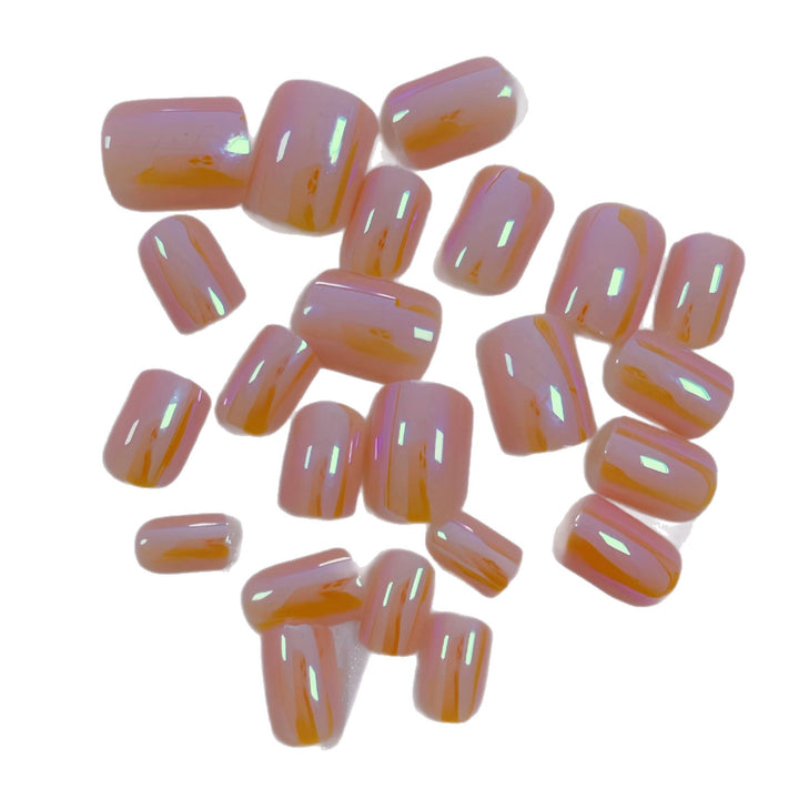 Iridescent Glossy Nail Tips Stornfield